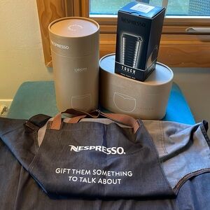 Nespresso Bundle NWOT- with boxes and original packaging!